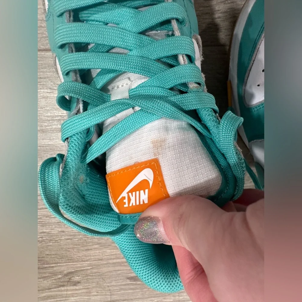 Nike Women’s Dunk Low Teal Zeal - Picture 9 of 9